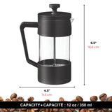 CAFETIÈRE À PISTON 350ML Gourmet