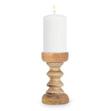 Bougeoir en bois de 7.5 pouces Abbott