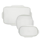 Ensemble de 3 couvercles extensibles en silicone W&P