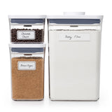 Étiquettes POP amovibles OXO