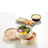 Ensemble de cuiseurs à vapeur en bambou Gourmet ECO