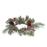 Anneau baies décoratif pour chandelle Abbott