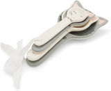 Ensemble de 4 cuillères à mesurer de chat Fox Run