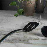 Spatule à fentes en inox noir Cuisipro