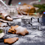 Ensemble de 6 emporte-pièces en étoile Fox Run