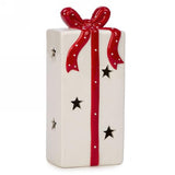 Boite cadeau illuminée en céramique de 6.5 pouces Attitude import