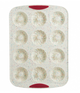 Moule à 12 beignes en silicone Confetti Trudeau