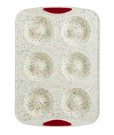 Moule à 6 gros beignes en silicone Confetti Trudeau