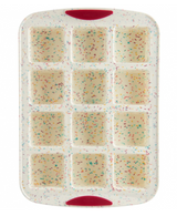 Moule à 12 brownies en silicone Confetti Trudeau
