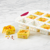 Moule à 12 brownies en silicone Confetti Trudeau