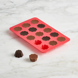 Ensemble de 2 moules pour chocolat en fleurs Trudeau