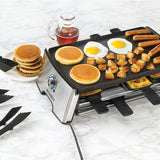 Ensemble à raclette électrique réversible Ricardo