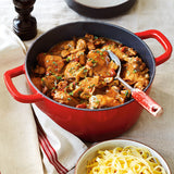 Cocotte rouge en fonte émaillée Ricardo