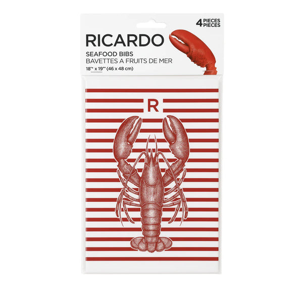 BAVETTEs À HOMARD ensemble de 4 Ricardo