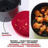 Panier en silicone rond pour friteuse à air Starfrit