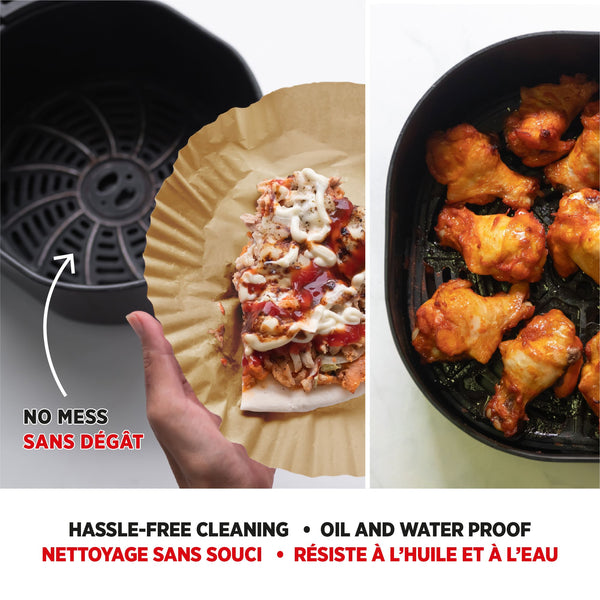 Doublure en papier sulfurisé rond pour friteuse à air Starfrit