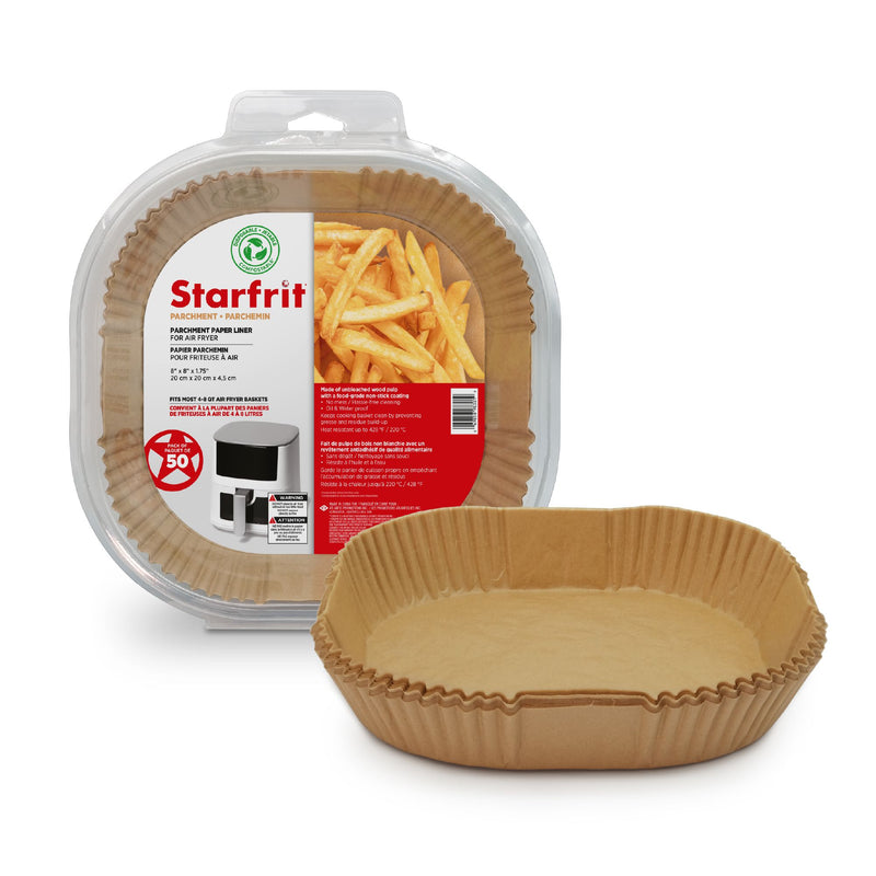 Doublure en papier sulfurisé carré pour friteuse à air Starfrit