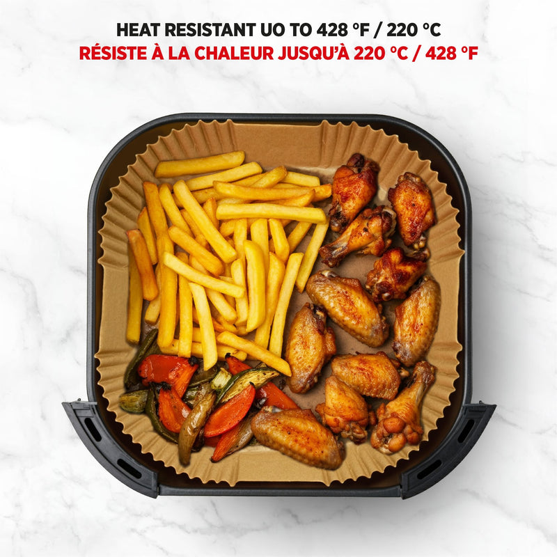 Doublure en papier sulfurisé carré pour friteuse à air Starfrit
