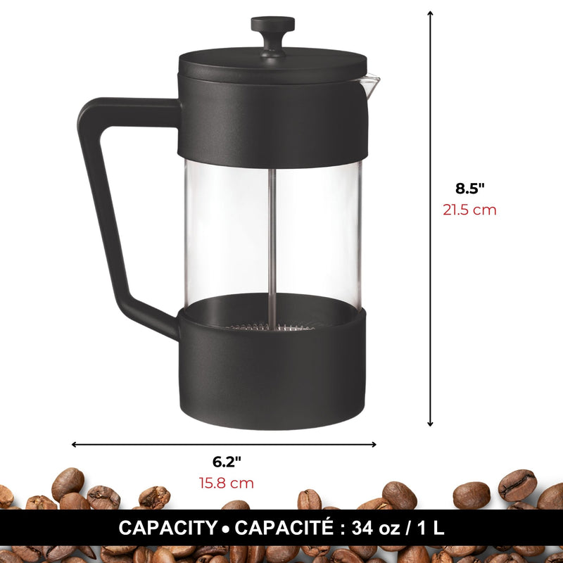 CAFETIÈRE À PISTON 1L Gourmet