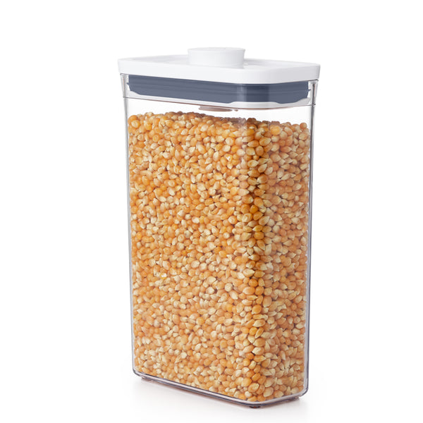 Contenant POP moyen rectangle mince de 1.8 L OXO