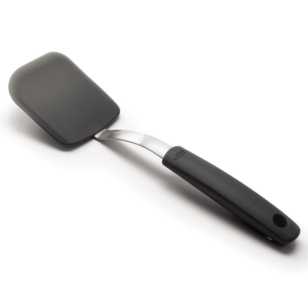 Gourmet STEEL - Spatule en angle en silicone