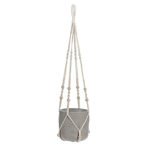 Macramé pour plantes Abbott