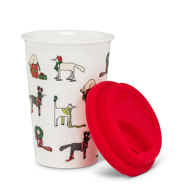 Tasse de transport de chats de Noël Abbott