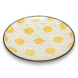 Assiette Cercles jaunes Abbott