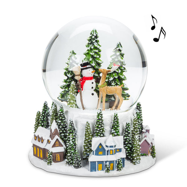 Boule à neige musicale Bonhomme de neige Abbott