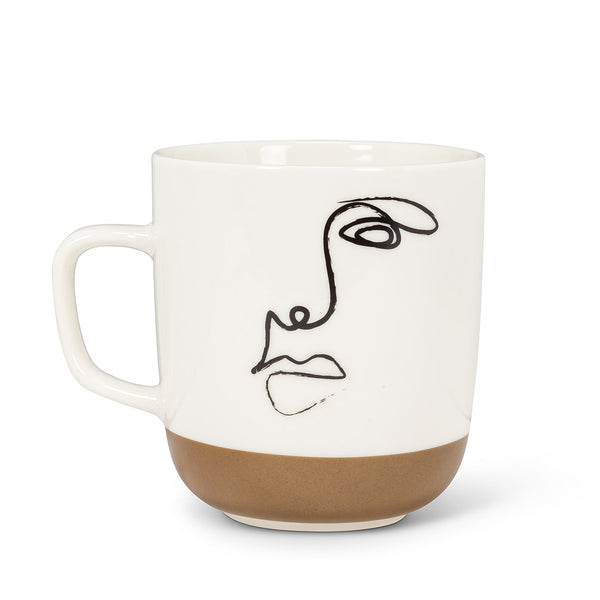 Tasse Visage dessiné Abbott