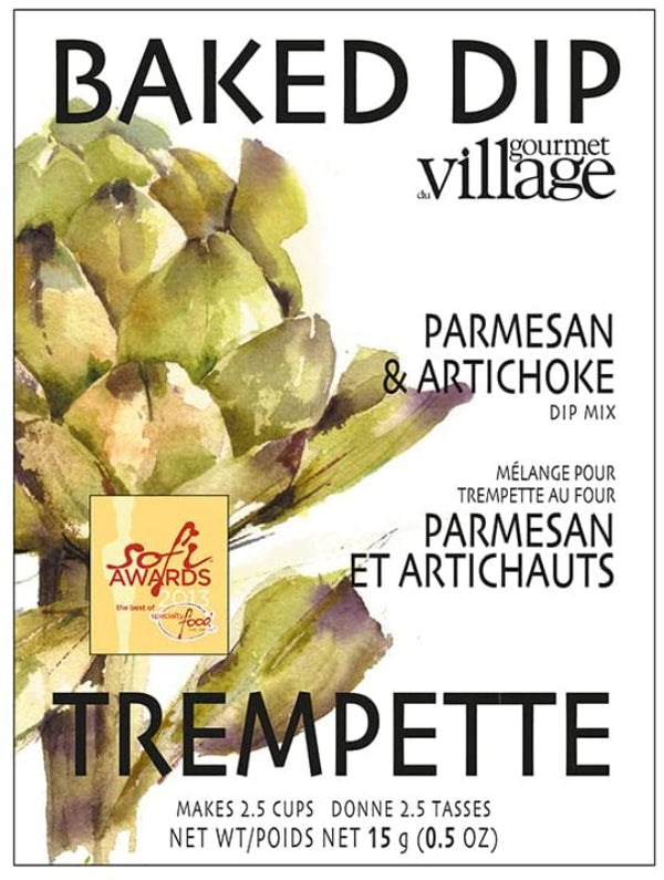 Mélange pour trempette parmesan et artichauts Gourmet du village