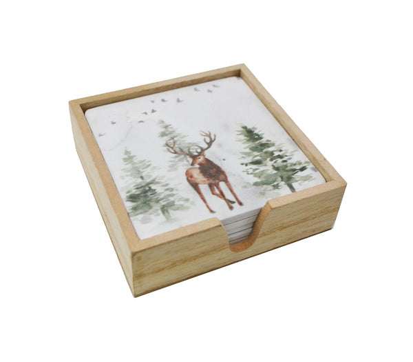 Sous-verres Cerf Nostalgia