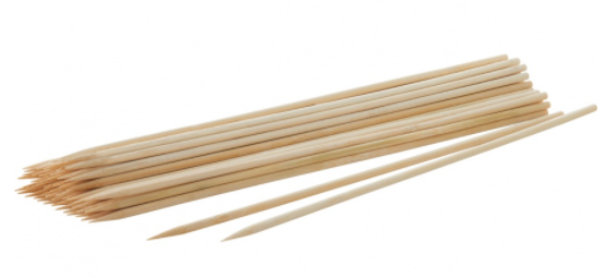 Brochettes en bambou de 30 cm Trudeau