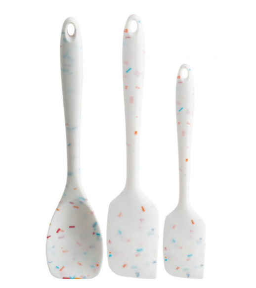 Ensemble de 3 spatules en silicone Confetti Trudeau