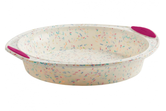 Moule rond de 23 cm en silicone Confetti Trudeau