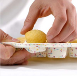 Moule à 24 mini muffins en silicone Confetti Trudeau