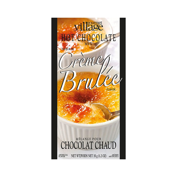 Chocolat chaud Crème Brulée Gourmet du village