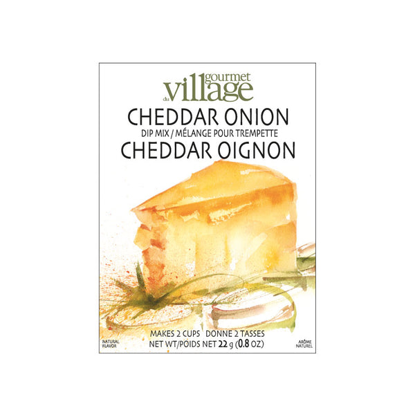 Mélange pour trempette cheddar et oignon Gourmet du village