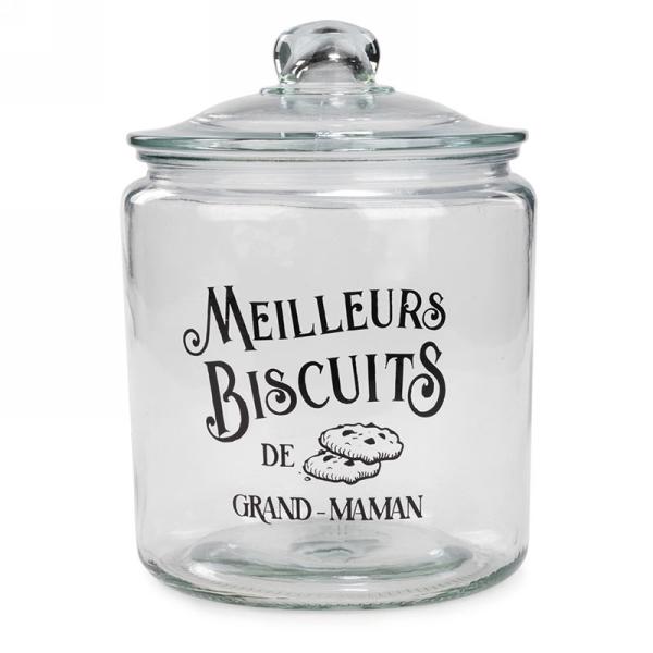 Pot à biscuits en verre Meilleurs biscuits Attitude import