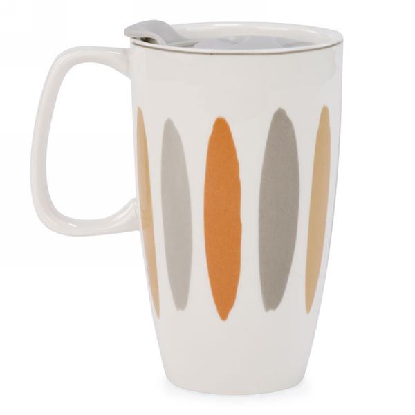 Tasse de voyage rayée Attitude import